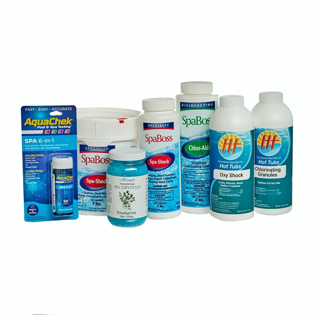 Spa boss chemicals, master spa chemicals